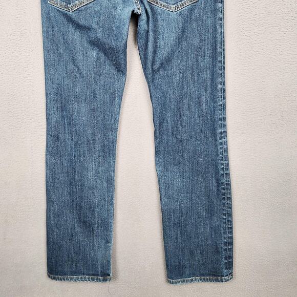 AG Adriano Goldschmied Jeans Mens 34x34 Blue Matchbox Slim Straight Actual 34X29 - Picture 9 of 16